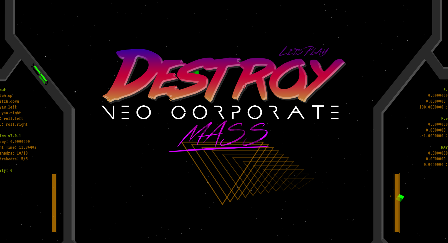 Destroy Neo Corporate Mass Game Title