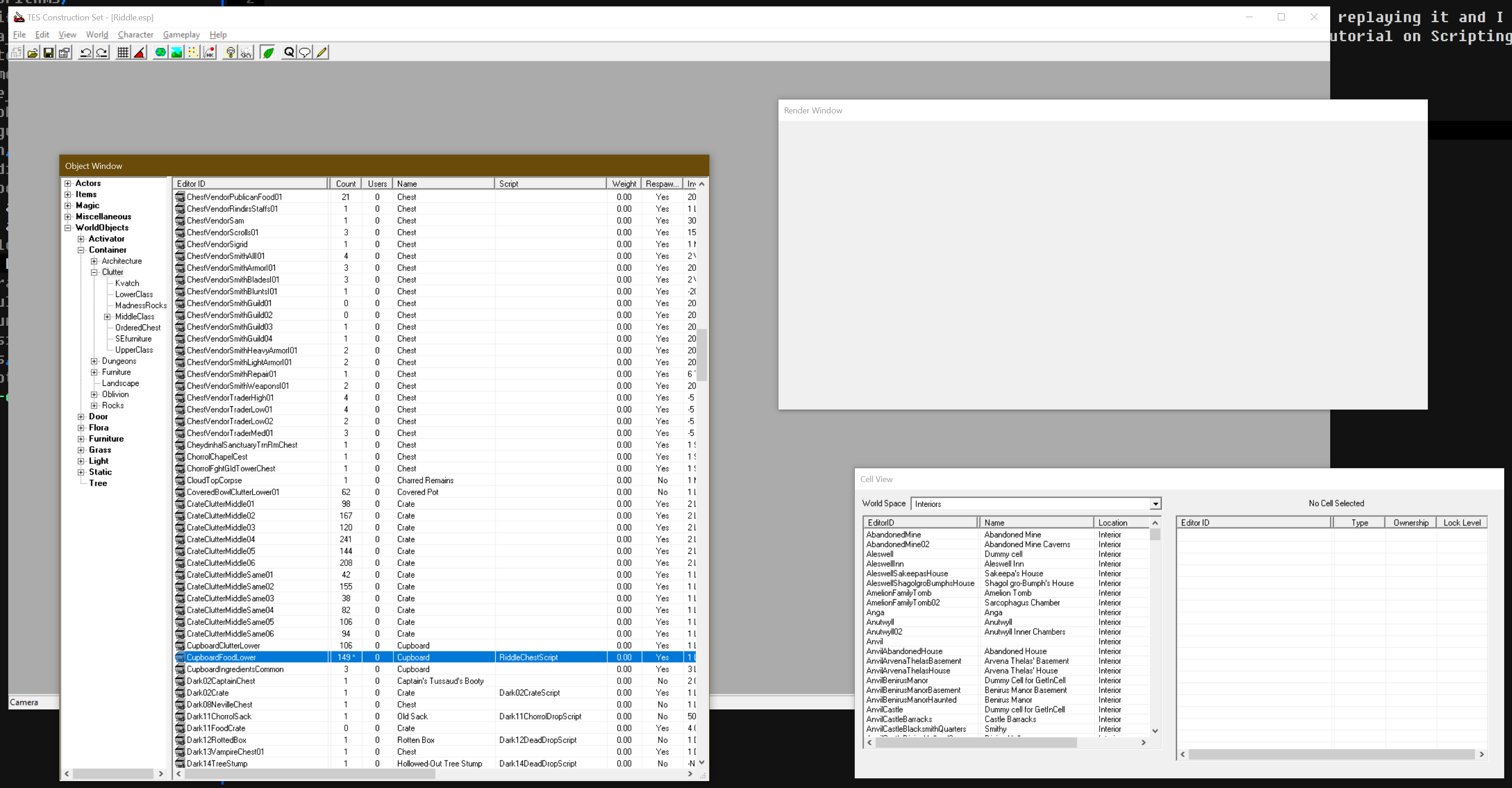 TES Construction Kit UI